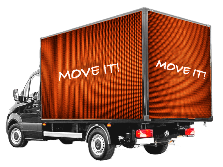 LED-Truck Werbung - Fahrzeug